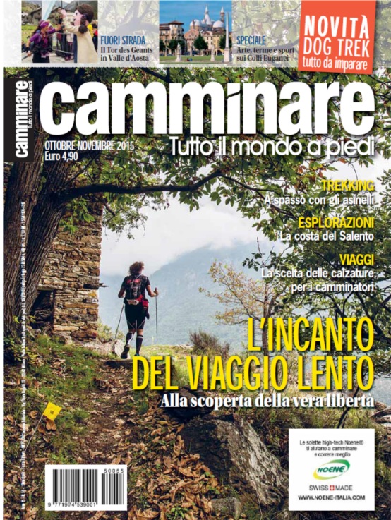 Thermae Sport sulla rivista Camminare